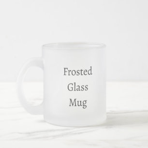 Tasse Givré Créez Votre Propre Promotion Simple de Marque