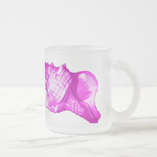 Tasse Givré Croquis en coquille de conque - teintes orchidées