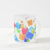 Tasse Givré Cubes colorés 1 (Devant droit)