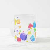 Tasse Givré Cubes colorés 1 (Devant gauche)