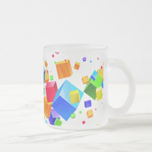 Tasse Givré Cubes colorés 1