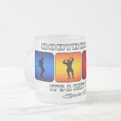 Tasse Givré Culturisme frais c'est un mode de vie (Devant gauche)