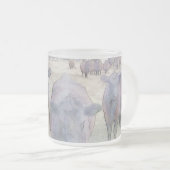 Tasse Givré Curieux Jeune Angus Noir (Devant droit)