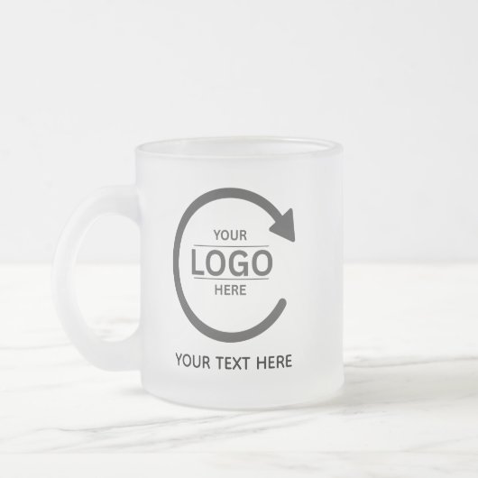 Tasse Givré Custom Business Brand Logo (Gauche)