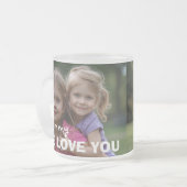Tasse Givré Customized with 2 and text (Devant gauche)