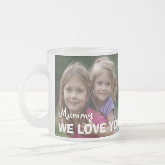 Tasse Givré Customized with 2 and text (Gauche)