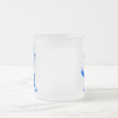 Tasse Givré Cute Blue Baby Boy Fox (Centre)