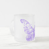 Tasse Givré cute butterfly art design  (Devant gauche)