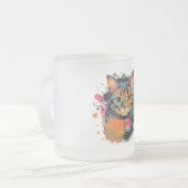 Tasse Givré cute cat design (Devant gauche)