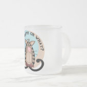 Tasse Givré Cute ou quel chat (Devant droit)