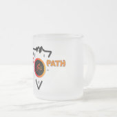 Tasse Givré Cyclopath Retro Orange Edition (Devant droit)