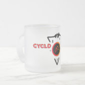 Tasse Givré Cyclopath Retro Orange Edition (Devant gauche)