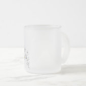 Tasse Givré Daisy's - Basies d'aquarelle blanche (Devant droit)