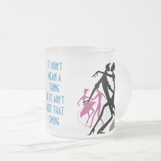 Tasse Givré Dance & Swing (Devant droit)
