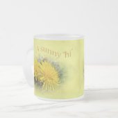 Tasse Givré Dandelions - Un Hi ensoleillé (Devant gauche)