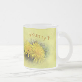 Tasse Givré Dandelions - Un Hi ensoleillé