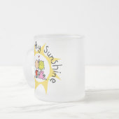 Tasse Givré Dans l'amour vous êtes mon soleil (Devant gauche)