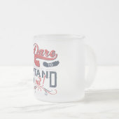 TASSE GIVRÉ DARE TO STAND OUT  (Devant droit)