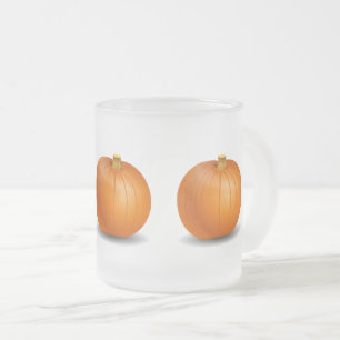 Tasse givré de citrouille d'Halloween/automne