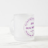 Tasse Givré deal with pressure (Devant gauche)