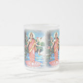Tasse Givré Déesse de LAKSHMI de la richesse et de la (Centre)