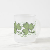 Tasse Givré Défiler et Shamrock (Devant droit)