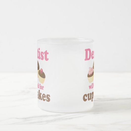 Tasse Givré Dentiste mignon de petits gâteaux de chocolat de (Centre)