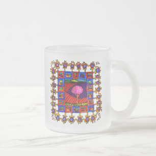 Tasse Givré Des paysages aux couleurs vives et une liste joyeu