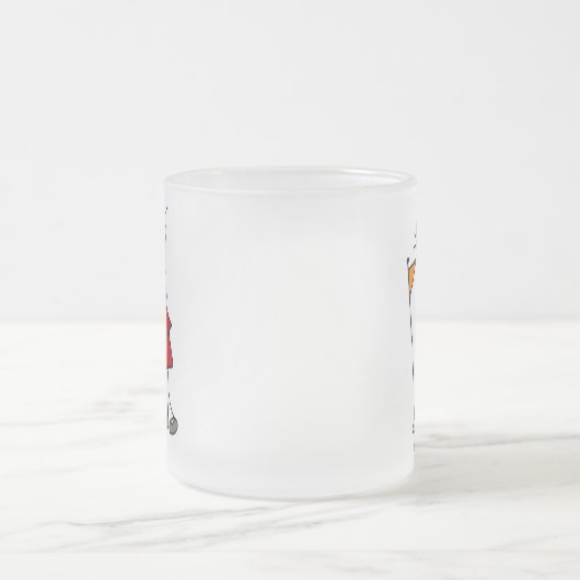 Tasse Givré Descente du putt du sac vert (Centre)