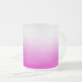 Tasse Givré Design Arrière - plan rose Ombr Gradient-60416 (Devant droit)