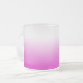 Tasse Givré Design Arrière - plan rose Ombr Gradient-60416 (Devant gauche)