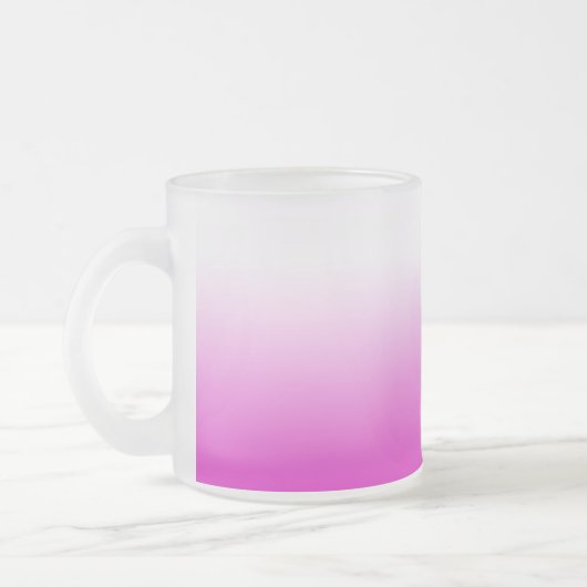 Tasse Givré Design Arrière - plan rose Ombr Gradient-60416 (Gauche)
