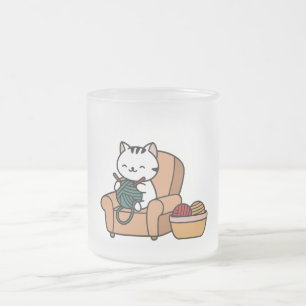 Tasse Givré design pour chat mignon design chats