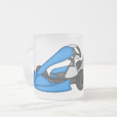 Tasse Givré dessin animé de Kart racing (Devant gauche)