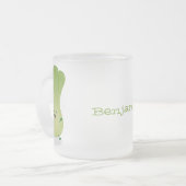 Tasse Givré dessin animé mignon de bok choy (Devant gauche)