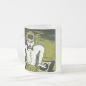 Tasse Givré dessin de dj coupé graff (Devant gauche)