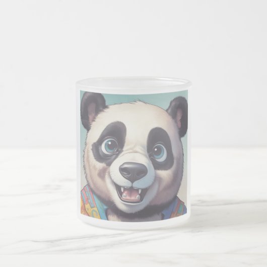 Tasse Givré Dessin de Panda (Centre)