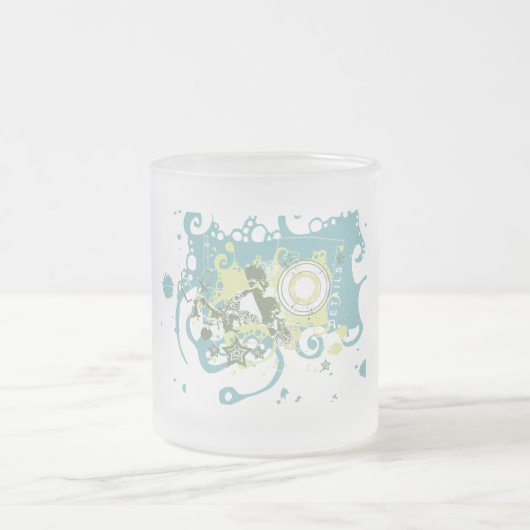 Tasse Givré Détails faisant du surf des neiges des T-shirts et (Centre)