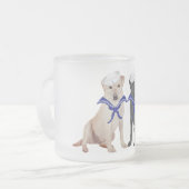 Tasse Givré Deux récupérateurs Labrador (Devant gauche)