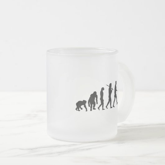 Tasse Givré Diagramme d'oeil optique d'évolution (Devant droit)