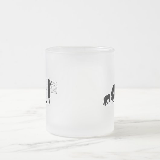 Tasse Givré Diagramme d'oeil optique d'évolution (Centre)