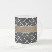 Tasse Givré Diamant noir monogramme (Devant droit)