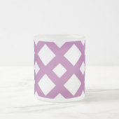 Tasse Givré Diamants blancs sur Lavender (Centre)