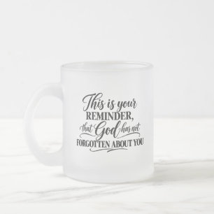 Tasse Givré Dieu n'a pas oublié