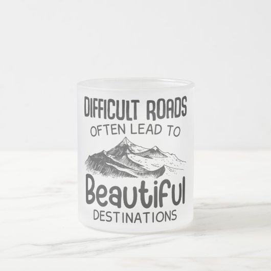 Tasse Givré difficult roads leads to beautiful destination (Centre)