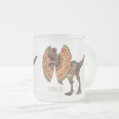 Tasse Givré Dilophosaurus dessin animé (Devant droit)
