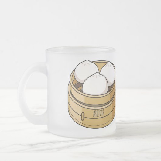 Tasse Givré Dim sum dessin animé (Gauche)