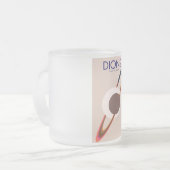 Tasse Givré Dione - Lune de Saturne Art spatial (Devant gauche)