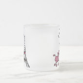 Tasse Givré Diva de cheveux noirs (Centre)