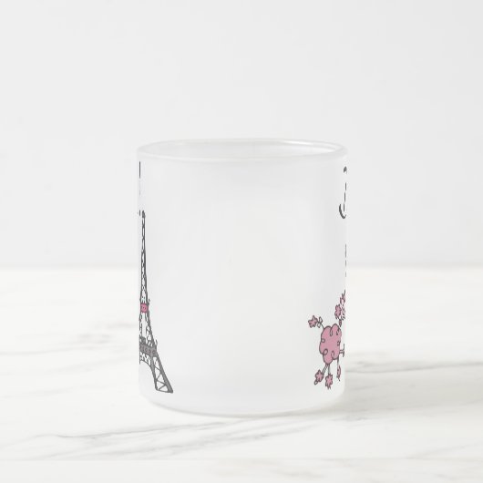 Tasse Givré Diva de cheveux noirs (Centre)